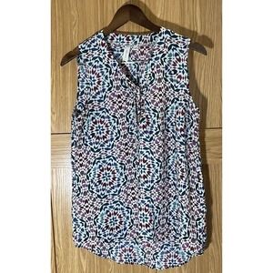 Women's Med Sleeveless Blouse‎ By Tacera